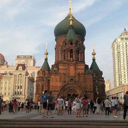 Harbin Lily Holiday Apartment Central Avenue Exterior foto